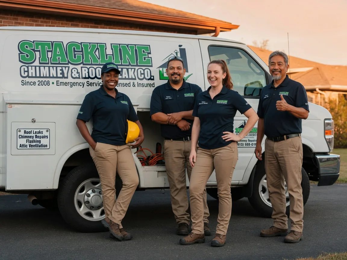 Chimney flashing repair company in Brockport, PA